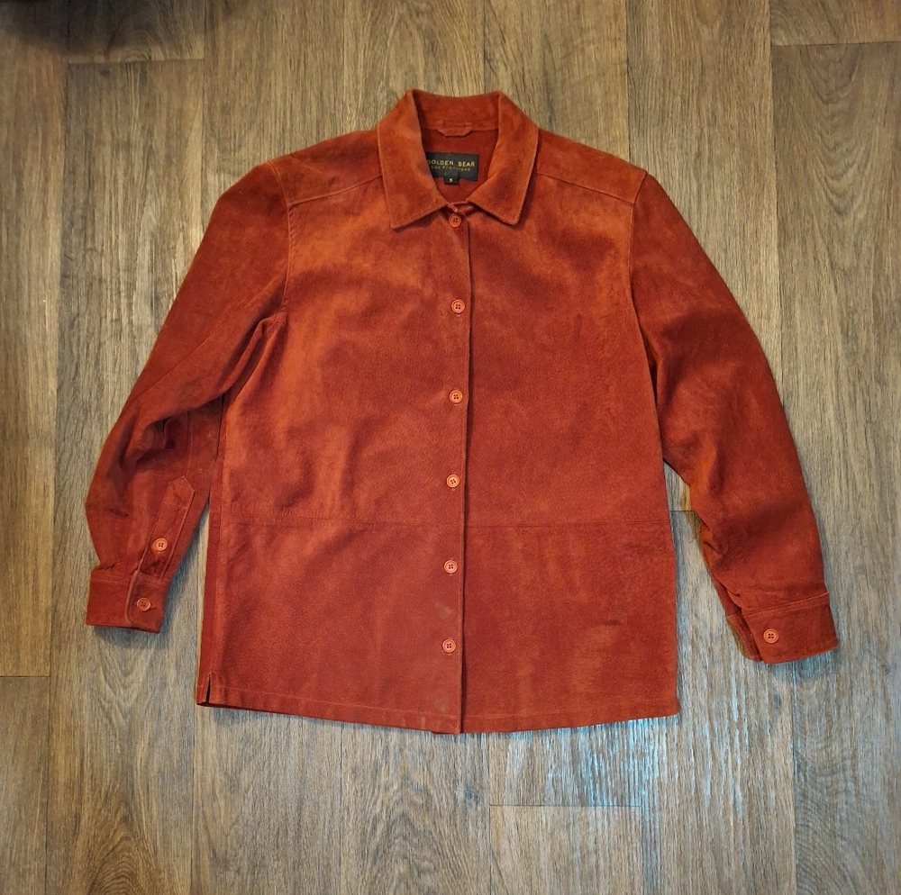 Vintage Golden Bear San Francisco Red Leather Jacket. - Picture 11 of 15